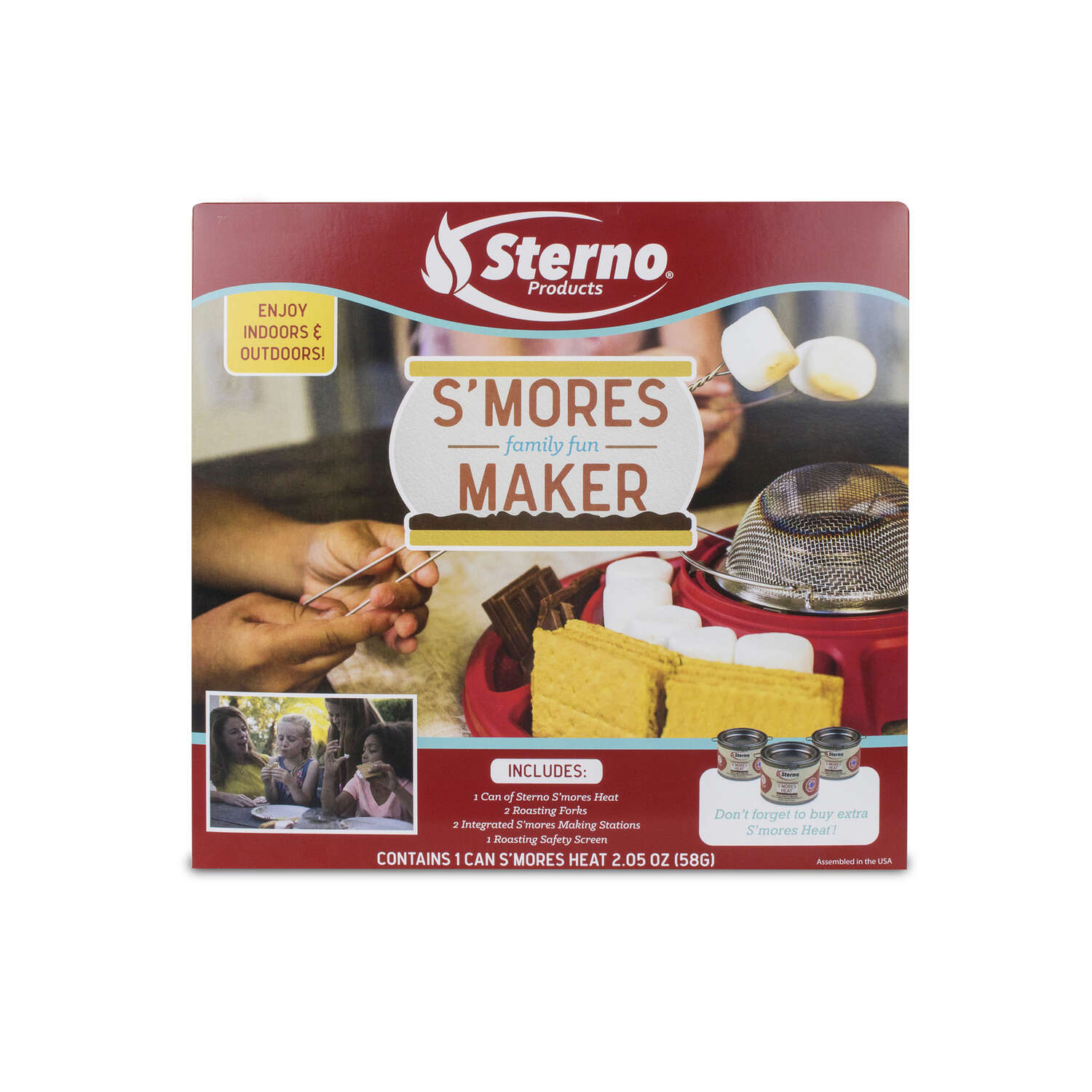 Sterno SMores Maker Red Smores Grill 14 in. H X 3.37 in. W X 14 in. L 1 pk