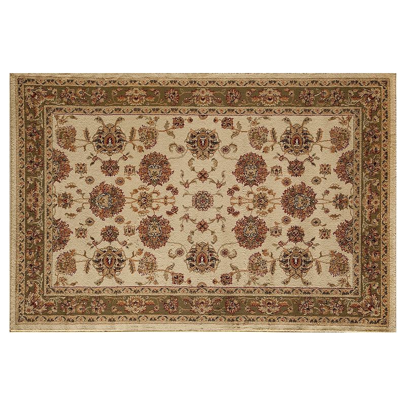 Rugs America Sorrento Kashan Framed Floral Rug