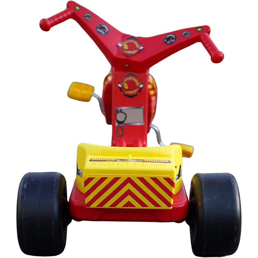 Fire and Rescue Big Wheel Spin-Out Racer 16 Inch Trike