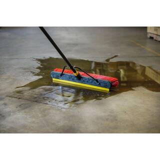 Quickie 2-in-1 Squeegee Push Broom 635SU