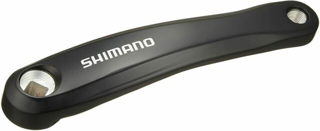 Shimano MT101 Left Hand Square Taper Crank Arm - Black