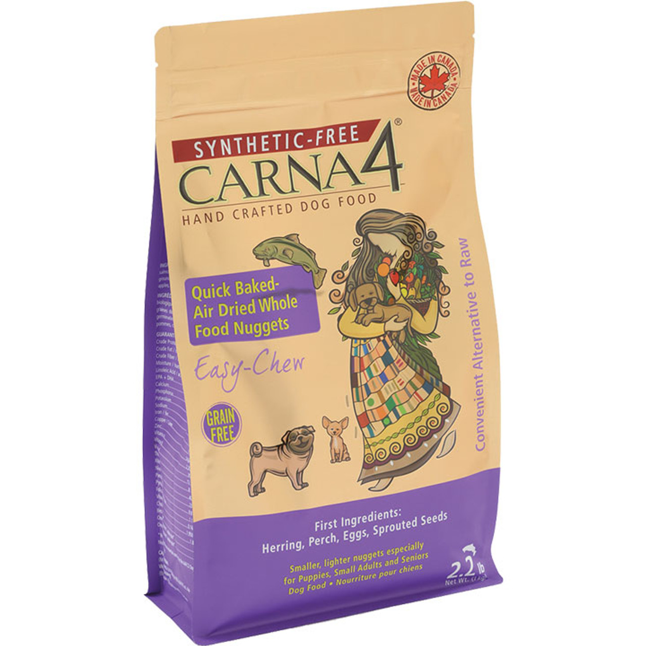 Carna4 Easy Chew Grain Free Fish Formula Dry Dog Food