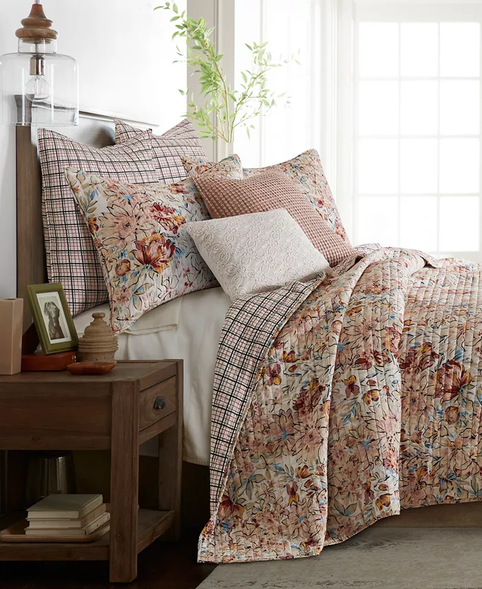 Levtex Leonora Reversible 3-Pc. Quilt Set， Full Queen