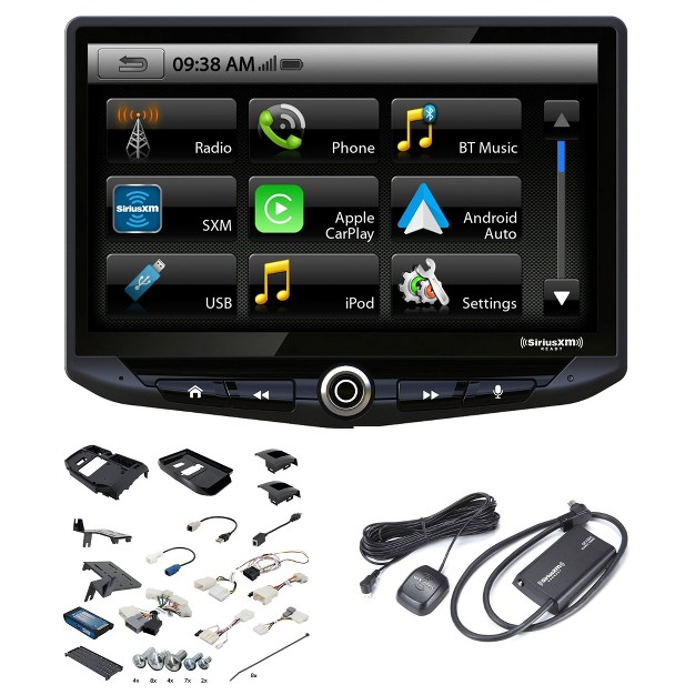 Touch Screen Receiver sirius Xm Tuner install Kit