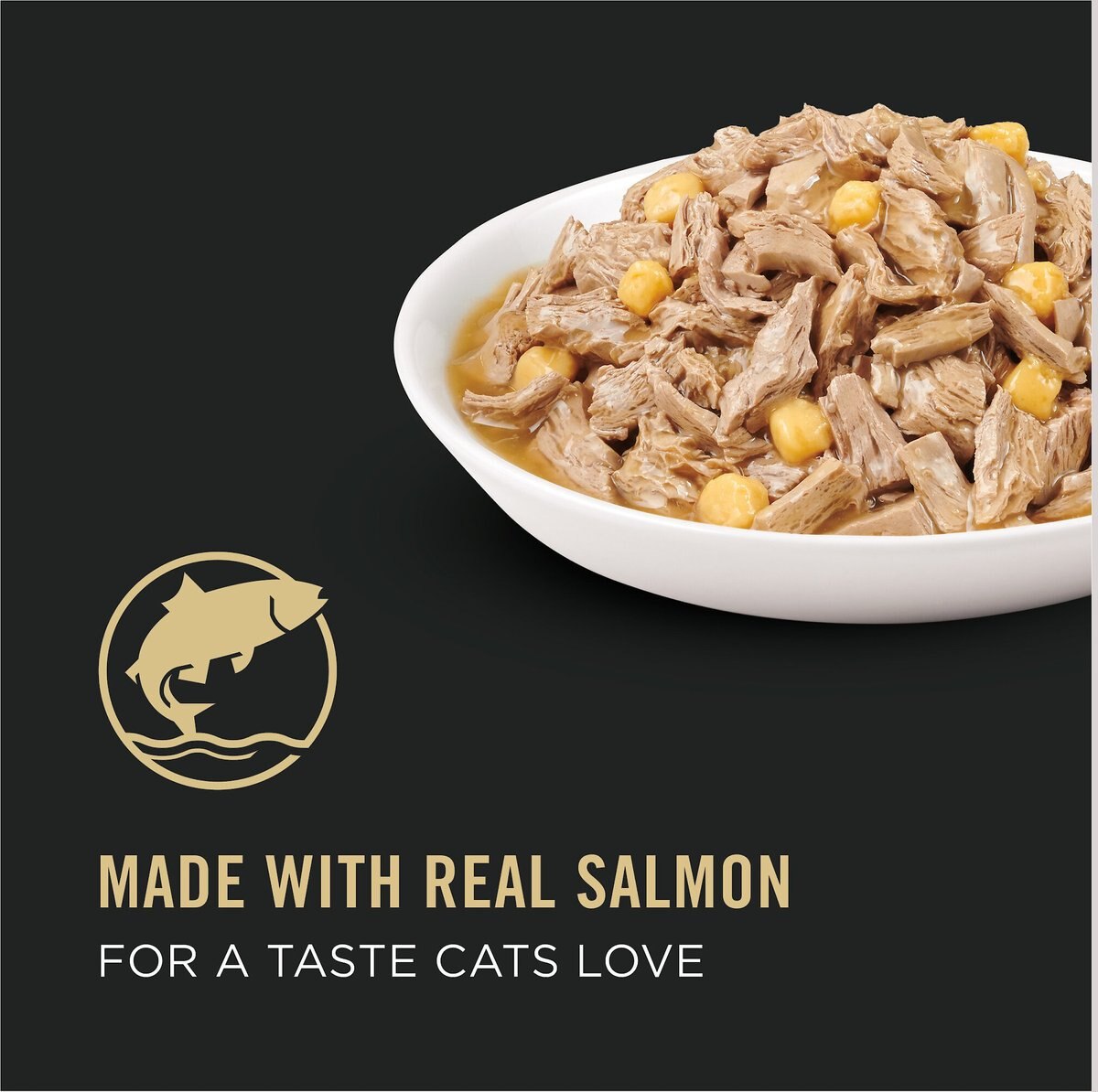 Purina Pro Plan High Protein Salmon and Cheese Entree in Sauce Wet Cat Food