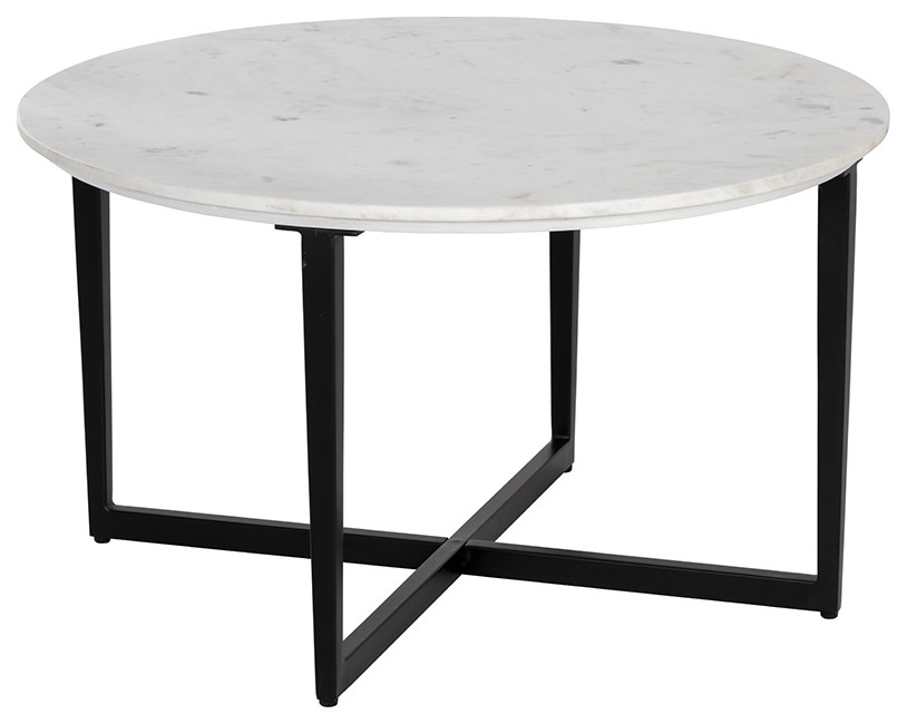 Nayeli Coffee Table  White   Transitional   Coffee Tables   by Sunpan Modern Home  Houzz