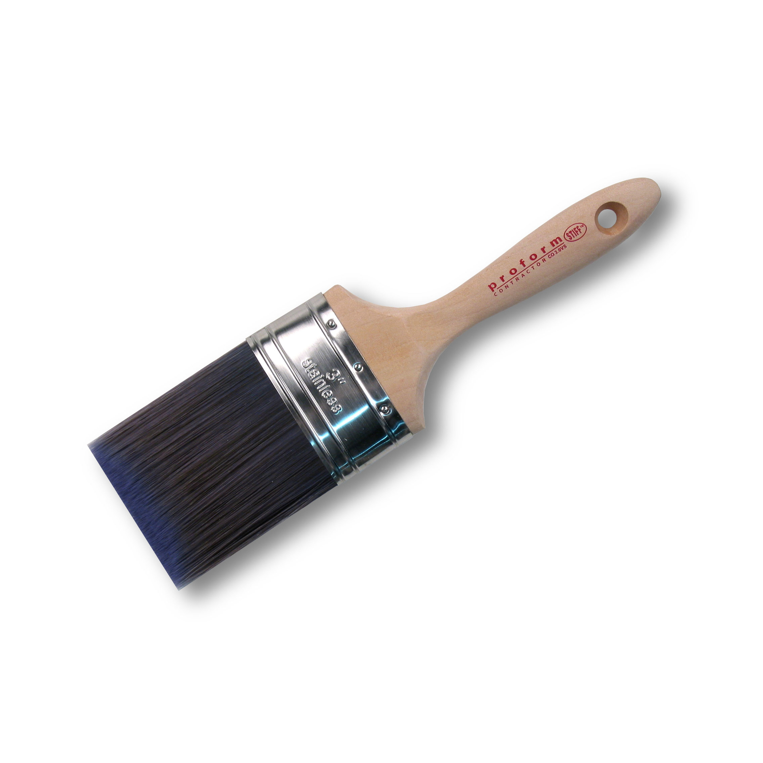 Proform 3 in. Stiff Straight Contractor Paint Brush