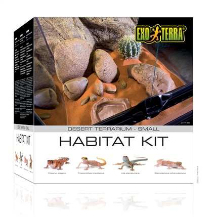 Exo Terra Small 7.5-Gallon Desert Reptile Habitat Kit