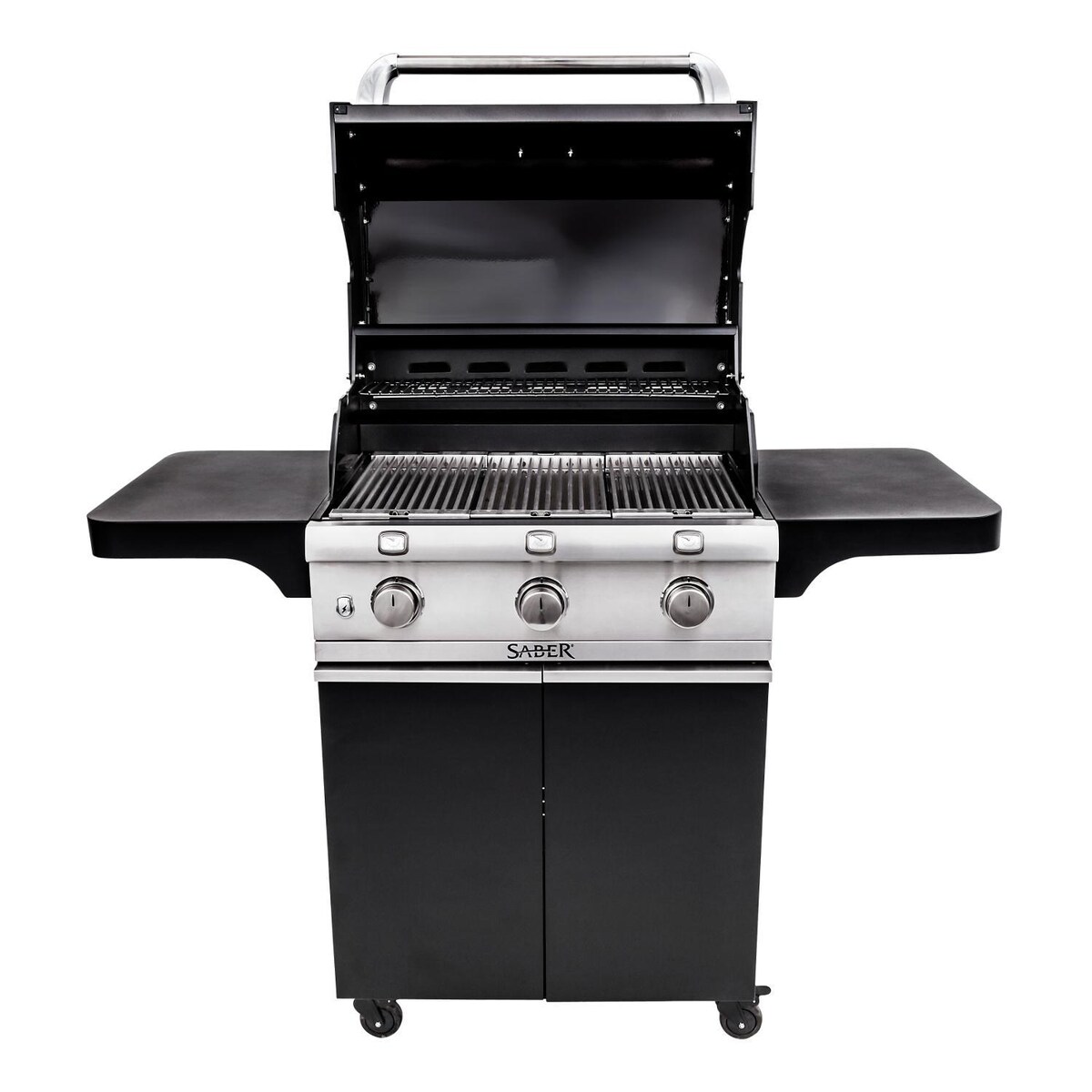 Saber Deluxe Black 500 32-Inch 3-Burner Infrared Propane Gas Grill