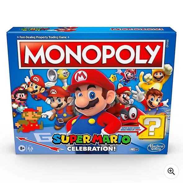 Monopoly super mario celebration edition board game