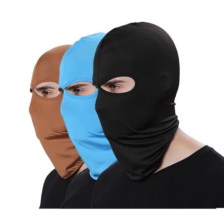 3pcsCycling Balaclava Full Face Mask Motorcycle Ski Snood Neck Warmer Cover