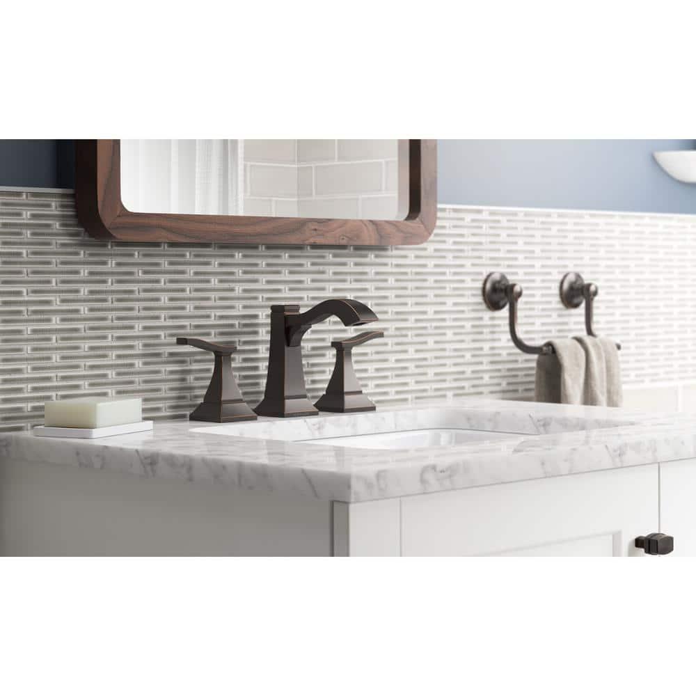 KOHLER Truss 8 in Widespread 2Handle Bathroom Faucet in OilRubbed Bronze