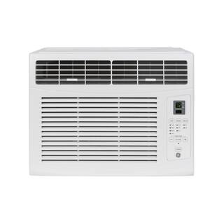 GE 6000 BTU 115-Volt Window Air Conditioner for 250 sq. ft. Rooms in White with Remote AHTE06AA