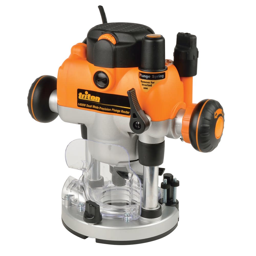 Dual Mode Precision Plunge Router 1400W / 2-1/4 hp ;