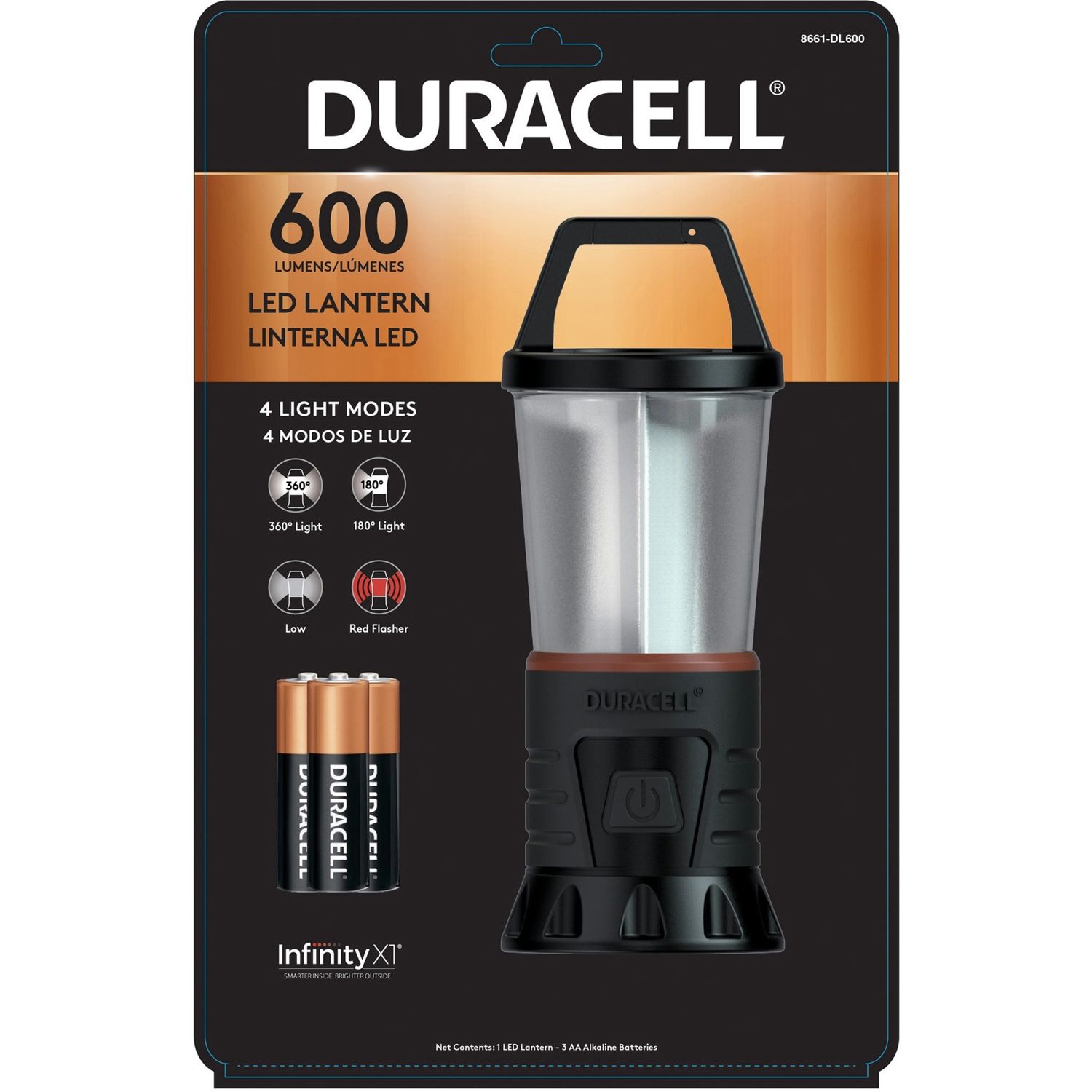 Compact LED Lantern by Duracell Inc. DUR8661DL600