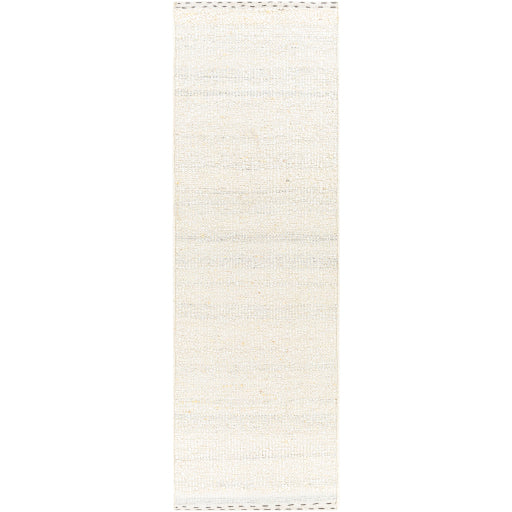 Sadie Solid Wool Beige Rug