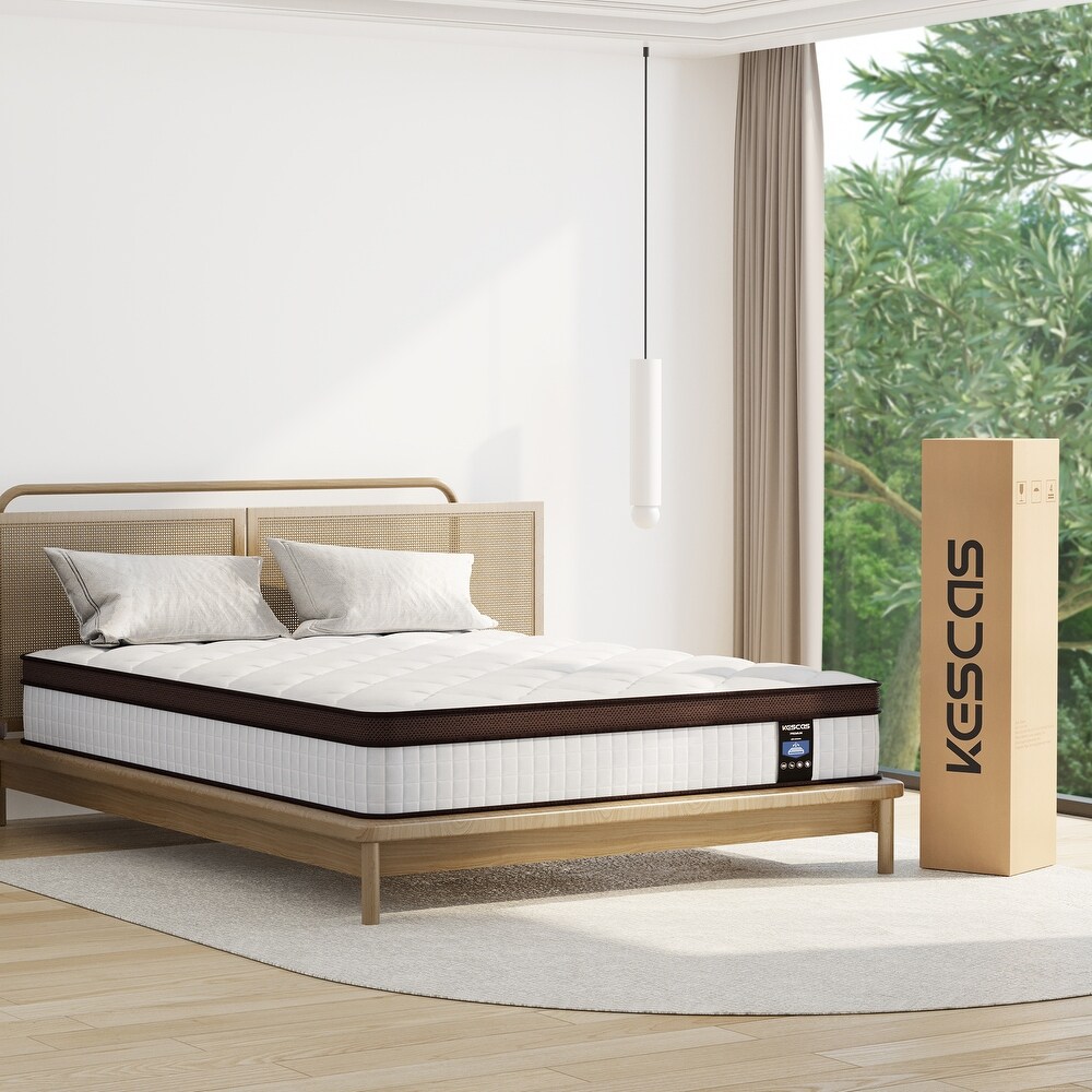 Kescas10 inch Luxury Medium Firm Memory Foam Mattress