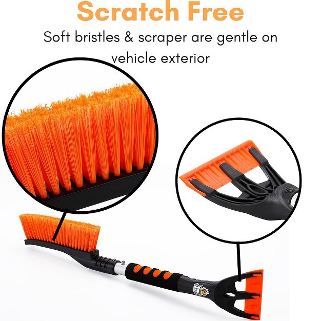 Snow Brush With Ice Scraper 2 Pack