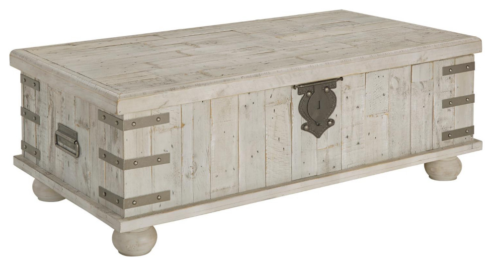 Carynhurst Coffee Table with Lift Top   Farmhouse   Coffee Tables   by Ashley Furniture Industries  Houzz