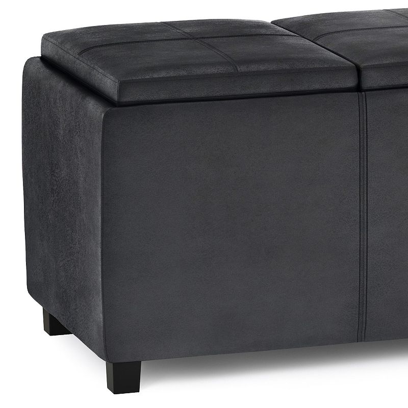 Simpli Home Avalon Storage Ottoman