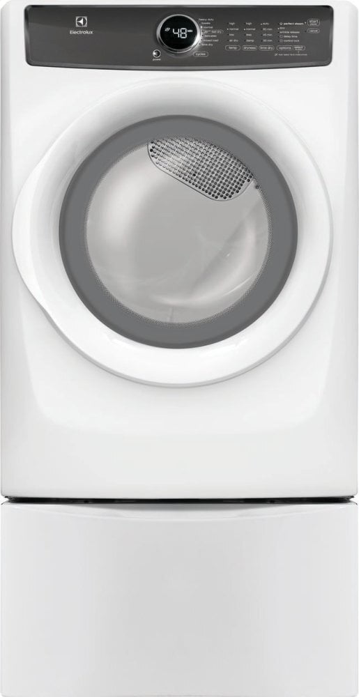 Electrolux EFME427UIW Front Load Perfect Steam™ Electric Dryer With 7 Cycles - 8.0 Cu. Ft.