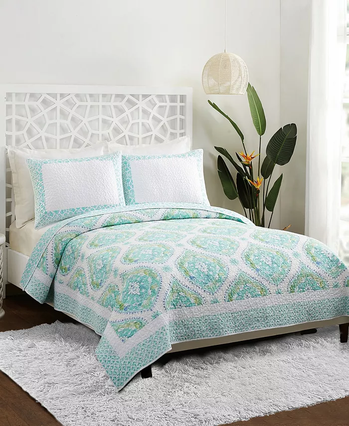 Dena Bohemian Breeze 3-Piece Full Queen Quilt Set