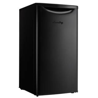 Danby 3.3 cu. ft. Retro Mini Fridge in Black without Freezer DAR033A6BDB