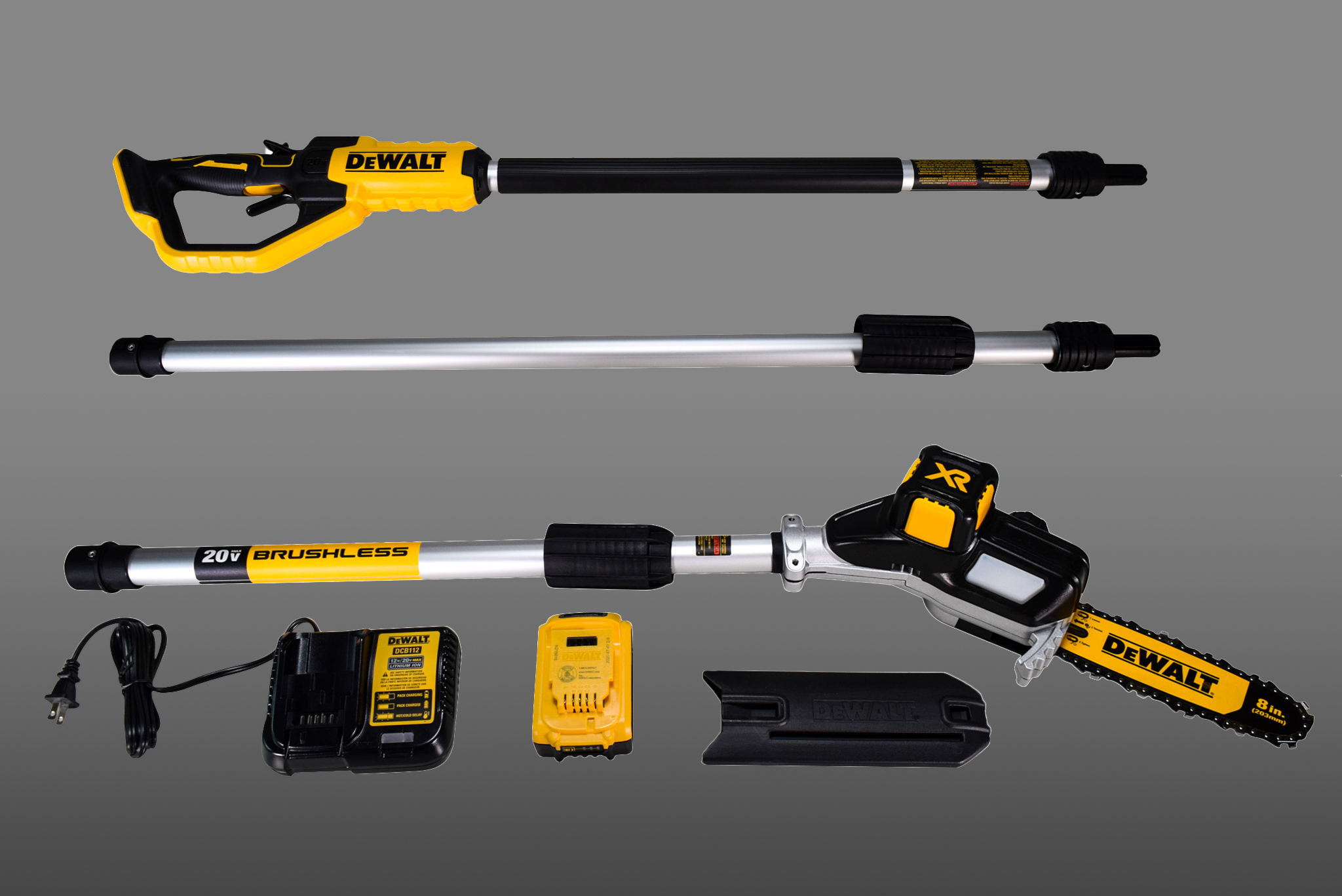 Dewalt DCPS620M1 20V MAX XR Pole Saw， 15-Foot Reach