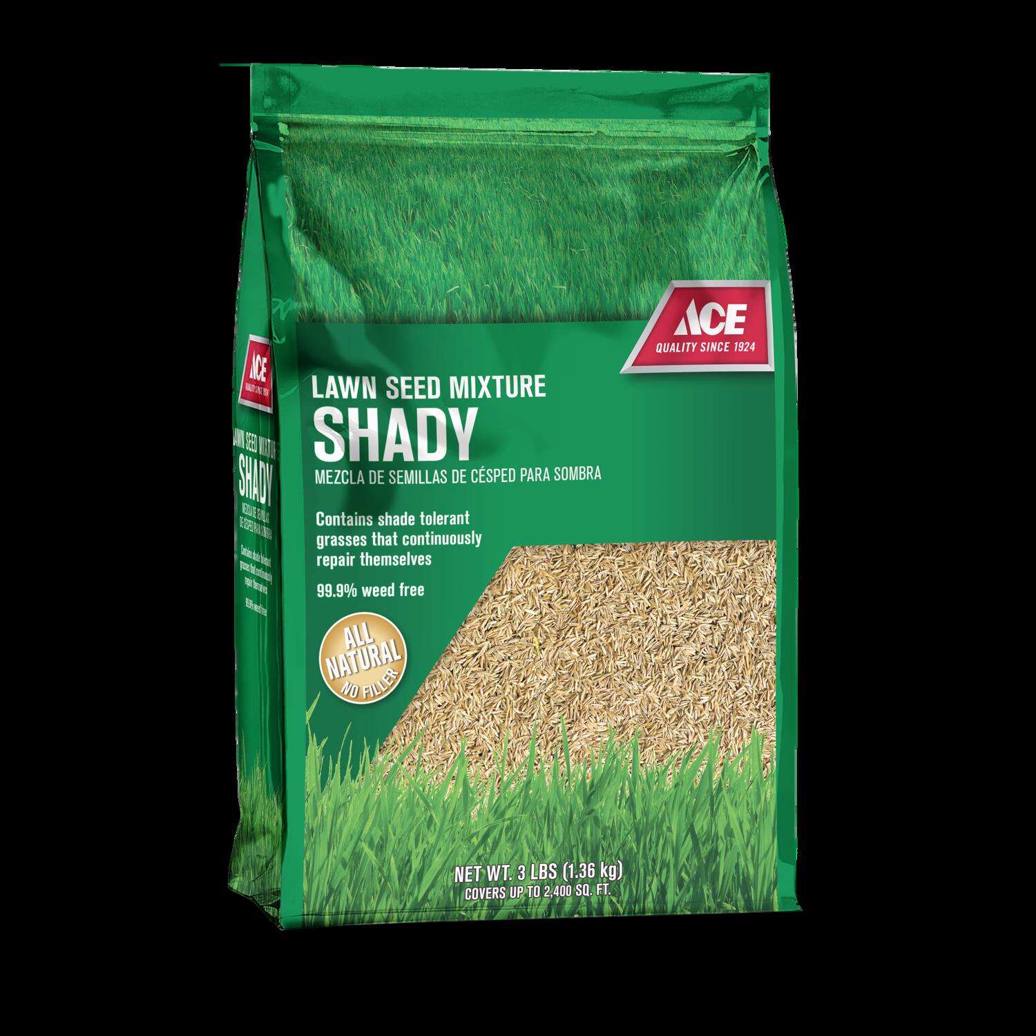 Ace Mixed Full Shade Grass Seed 3 lb