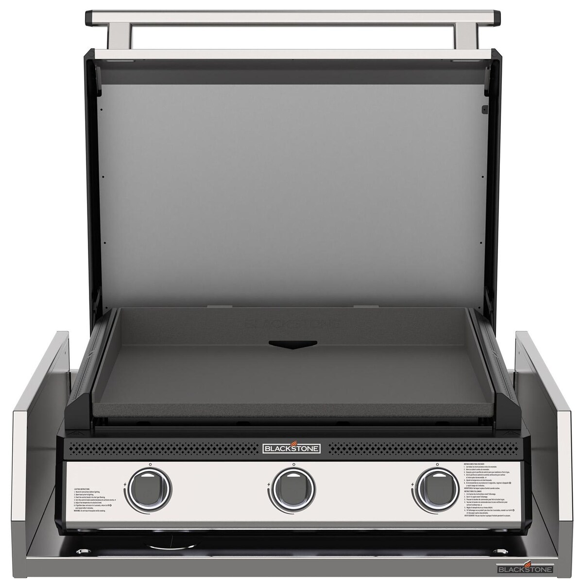 Blackstone 28-Inch Propane Gas Griddle W/Hood and Stainless Steel Insulation Jacket