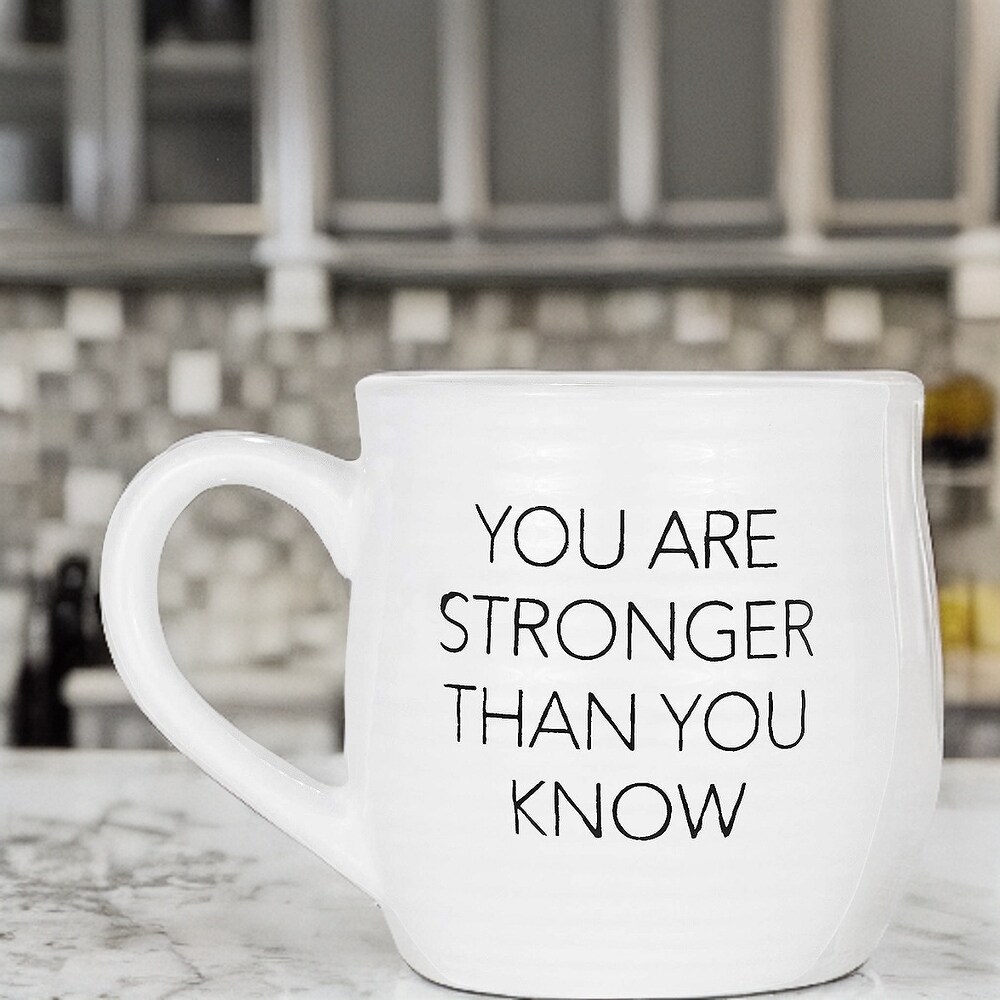 Amici Home You Are Stronger Than You Know Coffee Mug   4.1\