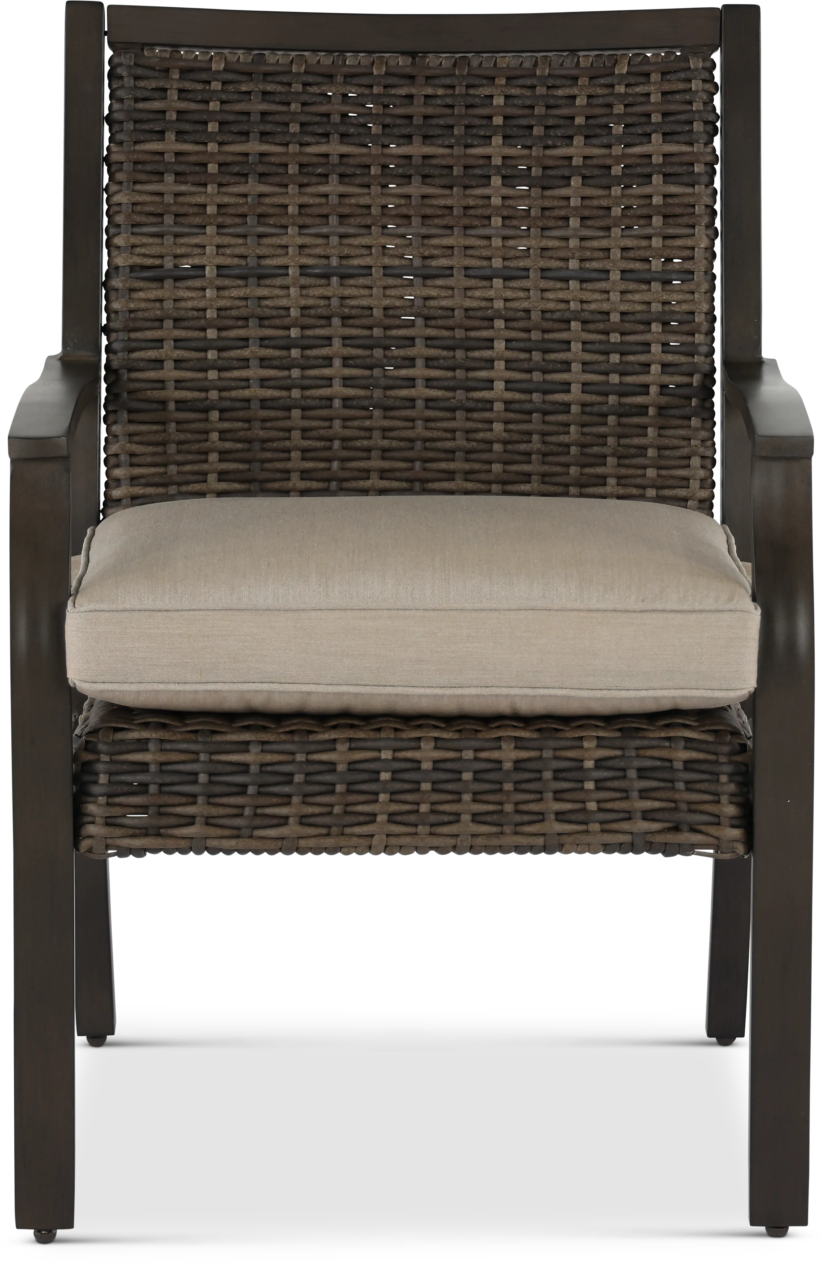 Trenton Brown Patio Dining Chair