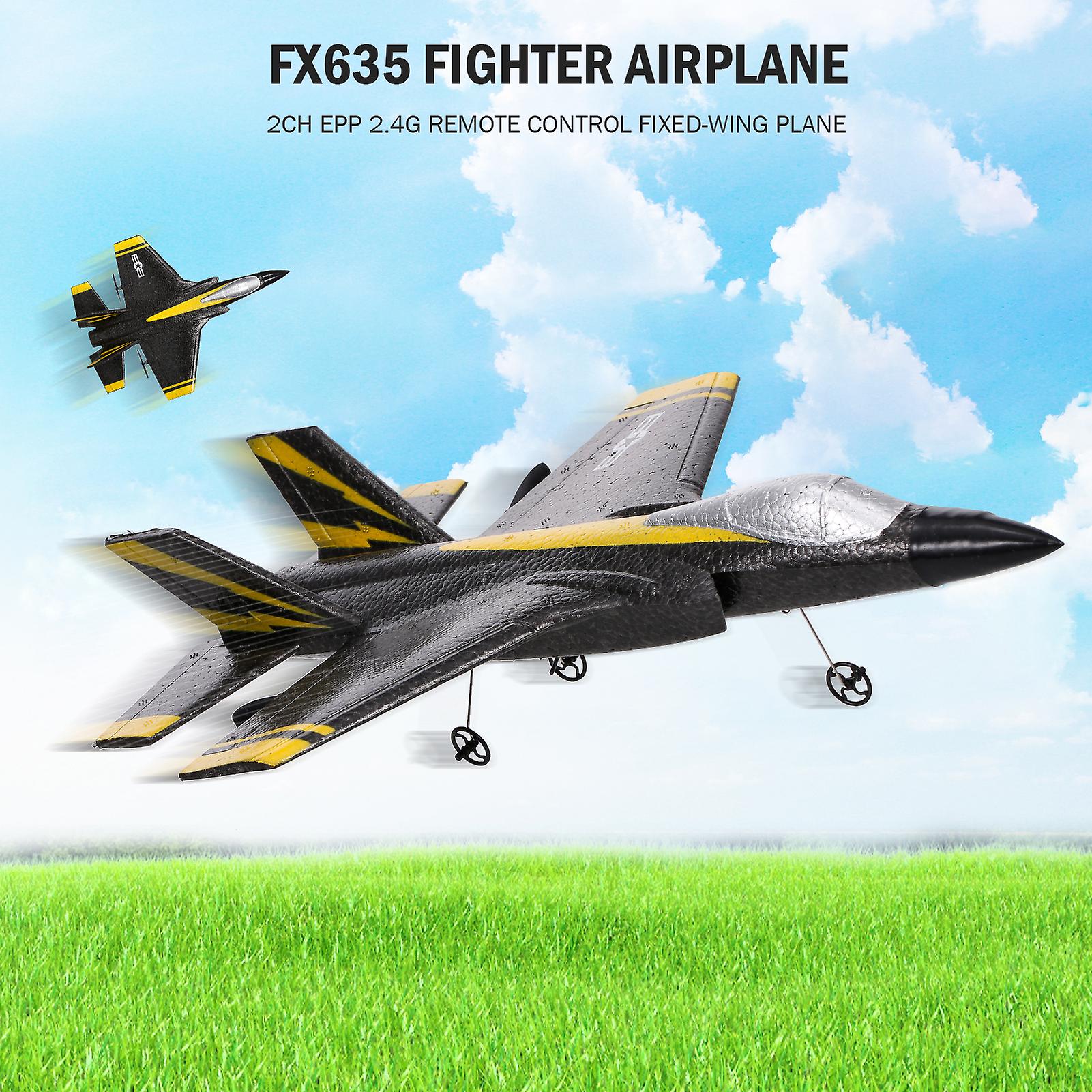 Fx635 Rc Airplane Rc Plane Rc Aircraft 2.4ghz Remote Control Foam Glider Rc Glider Plane Fixed Wing Airplane Toys For Kids Beginners Adults No.247172