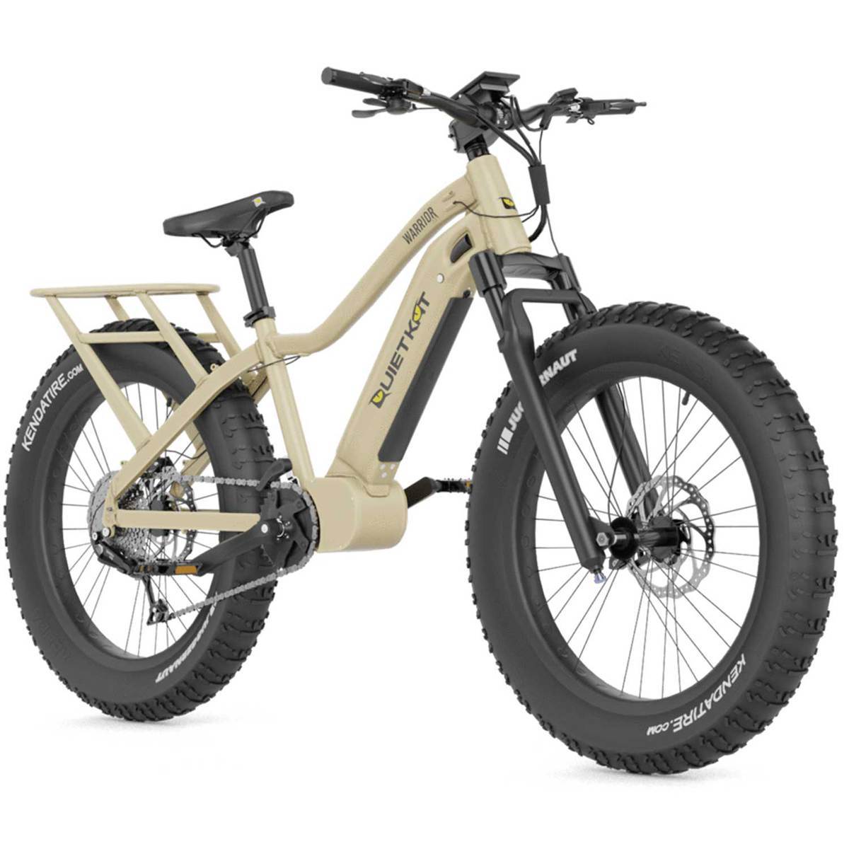 QuietKat Warrior 750W Sandstone EBike  17in