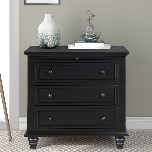 End Table Sofa Table Storage Cabinet with 3 Drawers and Pull out Tray