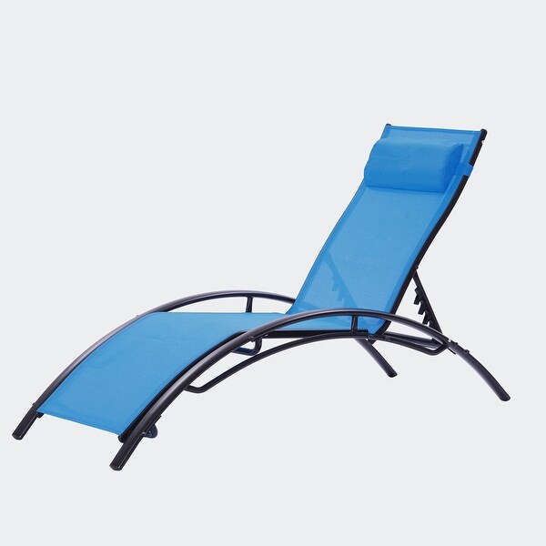 2 PCS Set Outdoor Lounge Chair