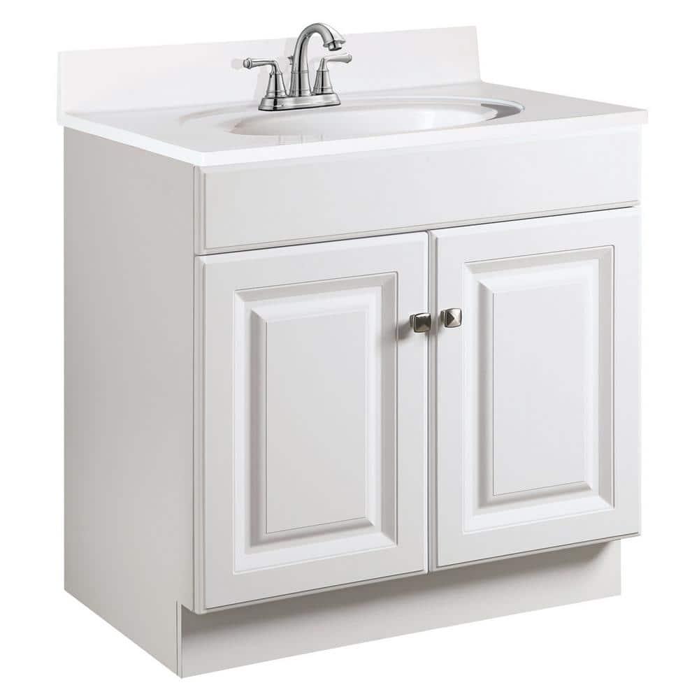 Design House Wyndham 30 in 2Door Bath Vanity Cabinet Only in White