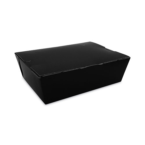 Southern Champion SCT ChampPak Carryout Boxes | 7.75 x 5.5 x 2.5， Black， Paper， 200