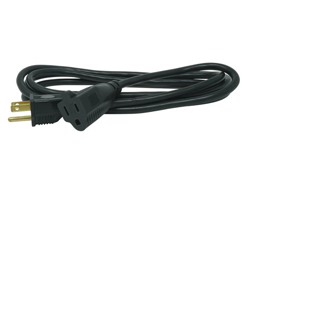 Woods 8 x27 Outdoor Extension Cord Black