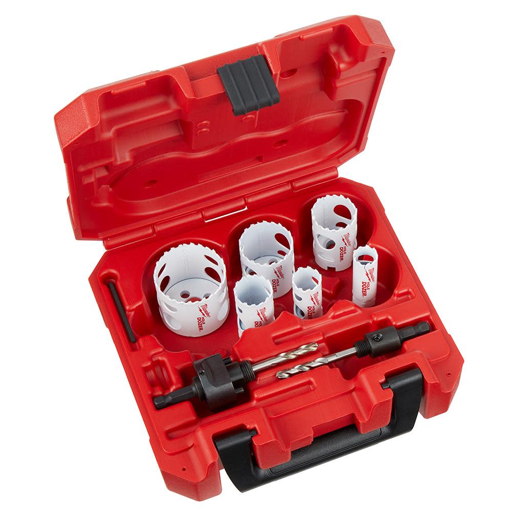 Milwaukee Refrigeration Hole Dozer Bi-Metal Hole Saw Kit (8-Piece) 49-22-4079 from Milwaukee