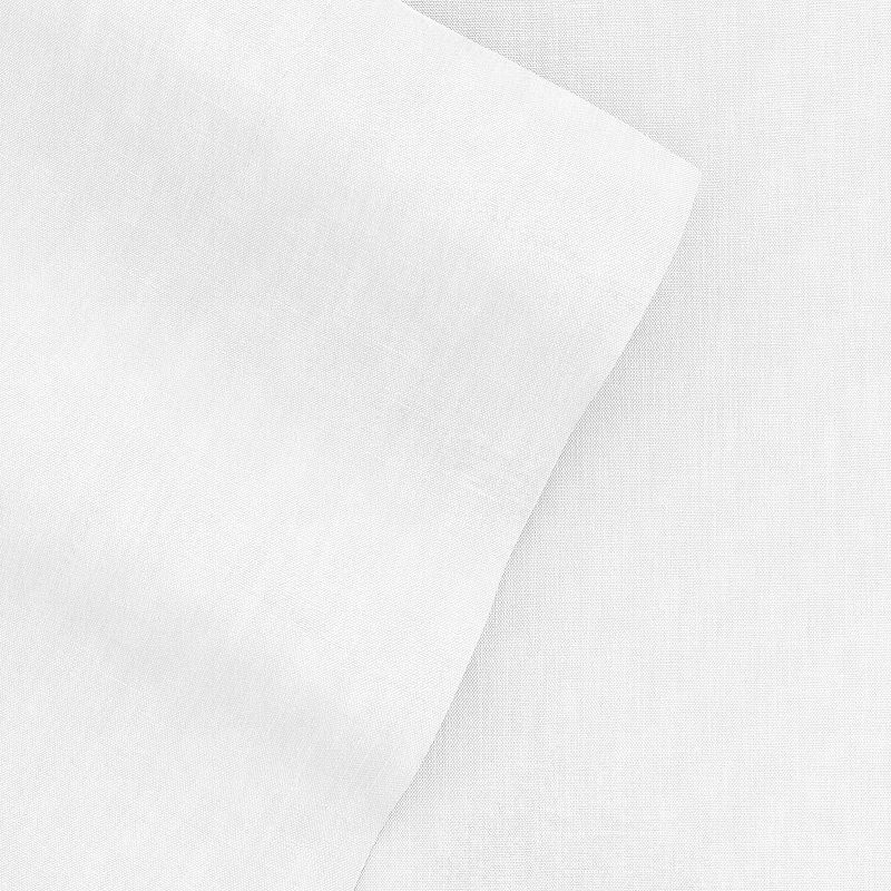 Home Collection Luxury Rayon From Bamboo and Linen Blend 4-piece Sheet Set