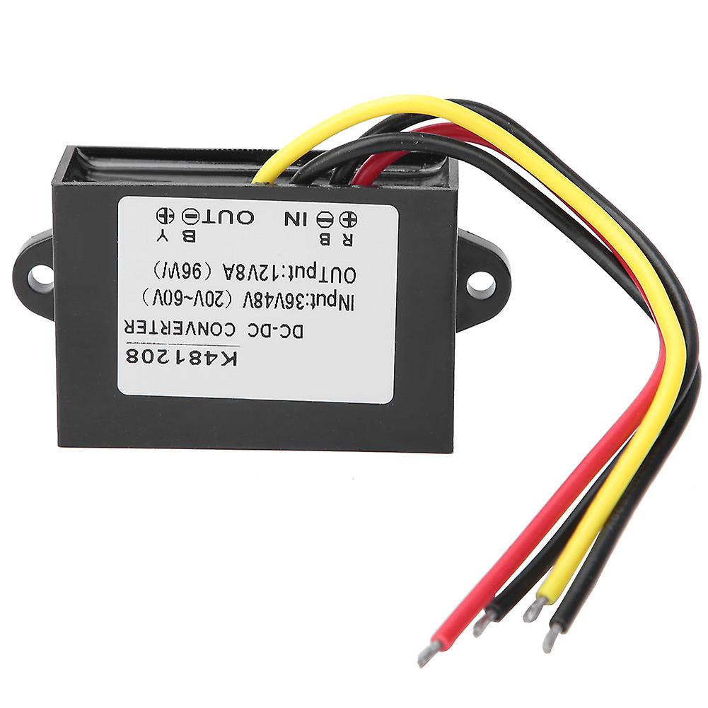 Voltage Converter Reducer Dcdc 36v48v To 12v 8a Power Supply Module Buck Transformer