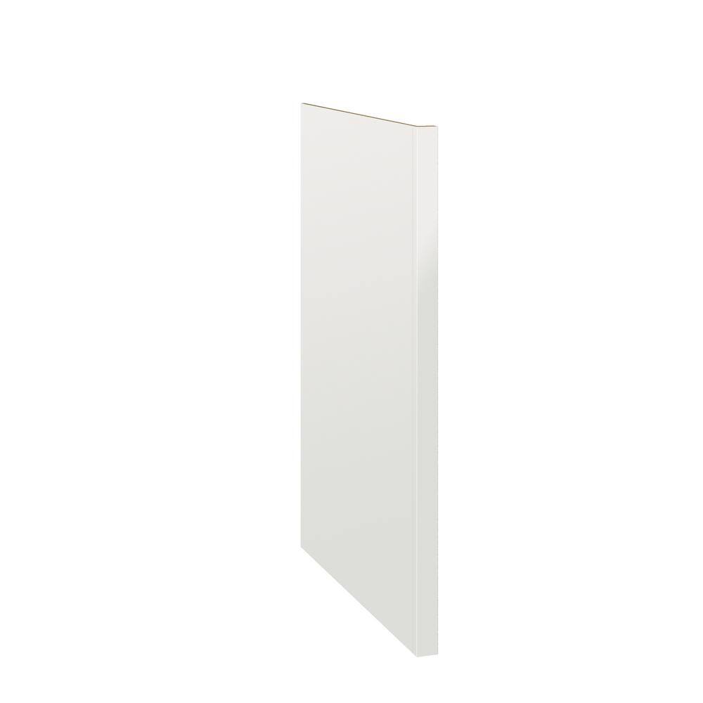 Hampton Bay 1.5 in. x 34.5 in. x 24 in. Base Cabinet End Panel Filler in Polar White ADEP-CSW