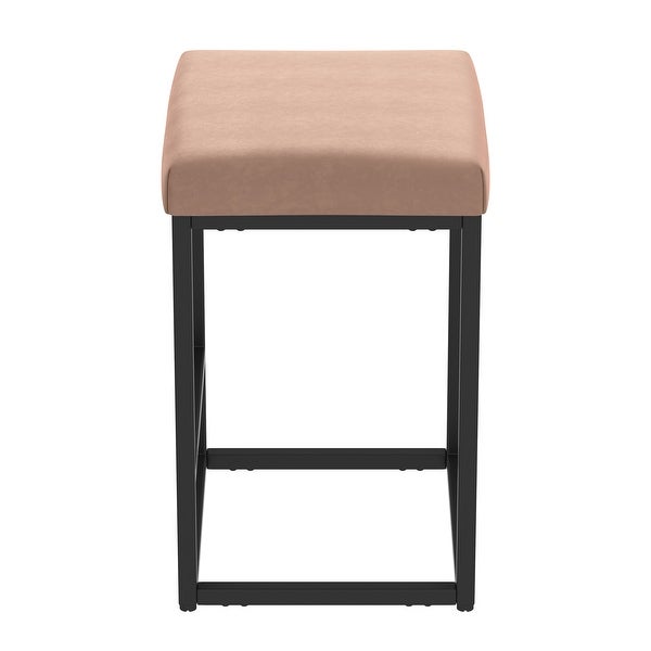 Modern Bar Stools，Set of 2，for Kitchen Counter Farmhouse