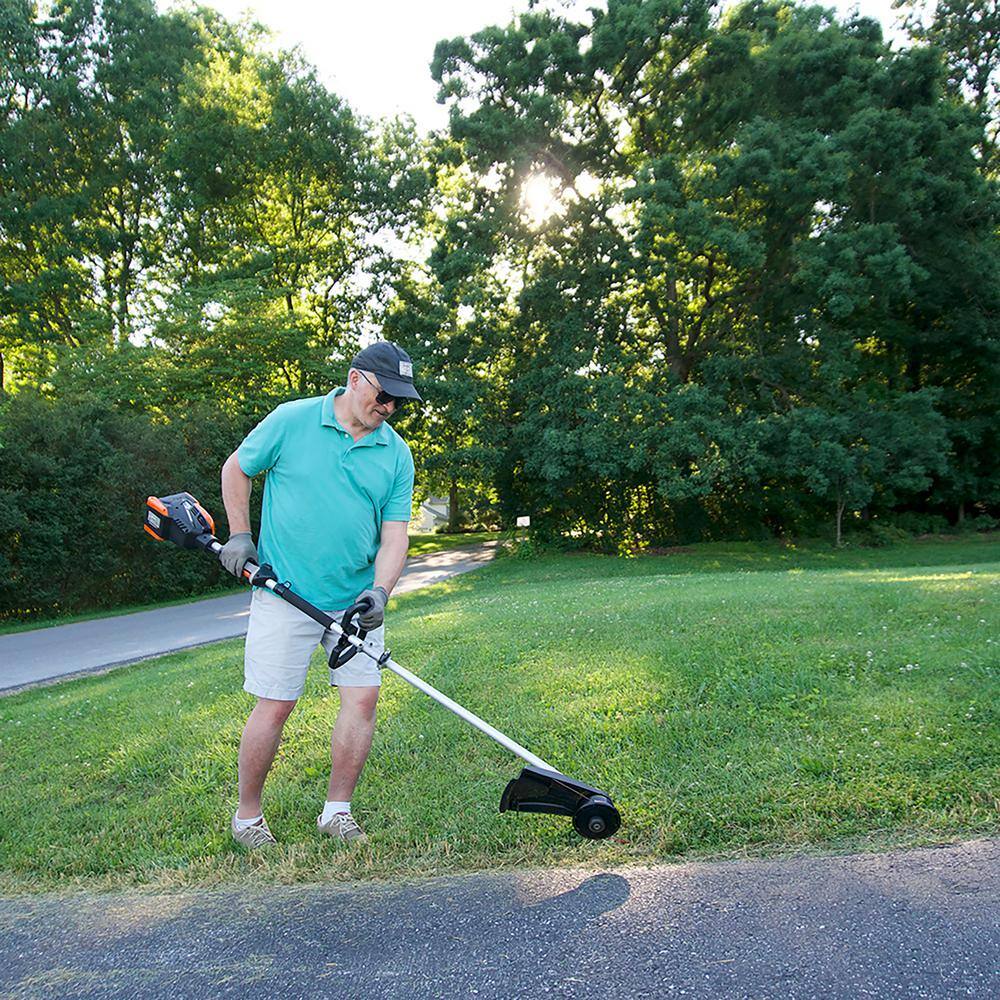 YARD FORCE 60-Volt Cordless 2.5 Ah Lithium-ion Line Trimmer 2 Batteries and Charger Combo Kit (4-Tool) YF60vRX-HHC9