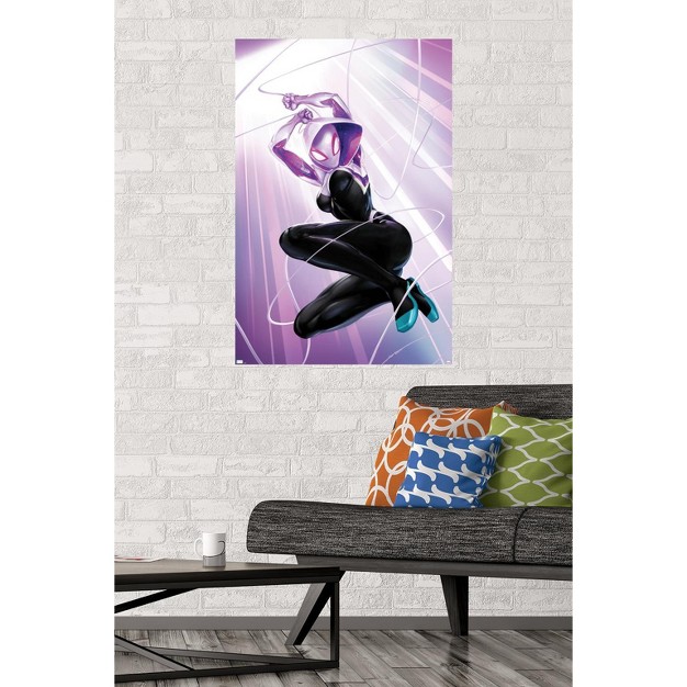 Trends International Marvel Comics Ghost Spider Ghost Spider 1 Unframed Wall Poster Prints