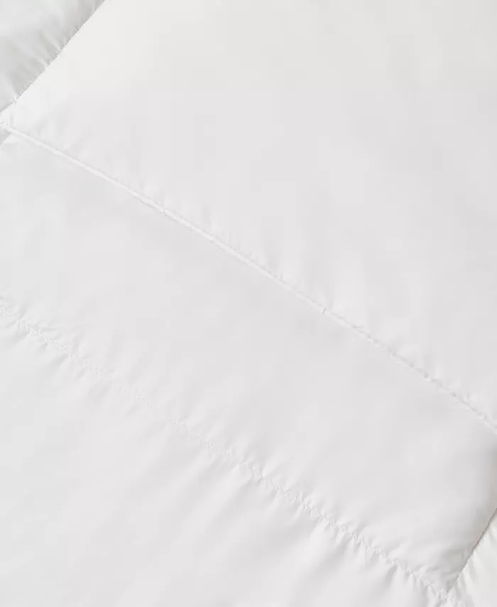 Kathy Ireland Ultra-Soft Nano-Touch White Down Fiber Light Warmth Comforter， Twin