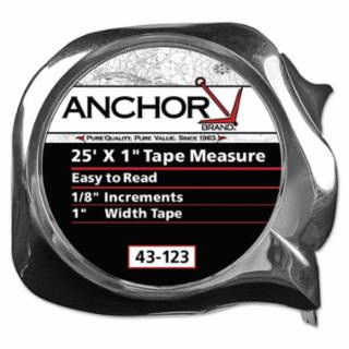 Anchor Brand 103 43 128 1X25' E Z Read Tape Measu...