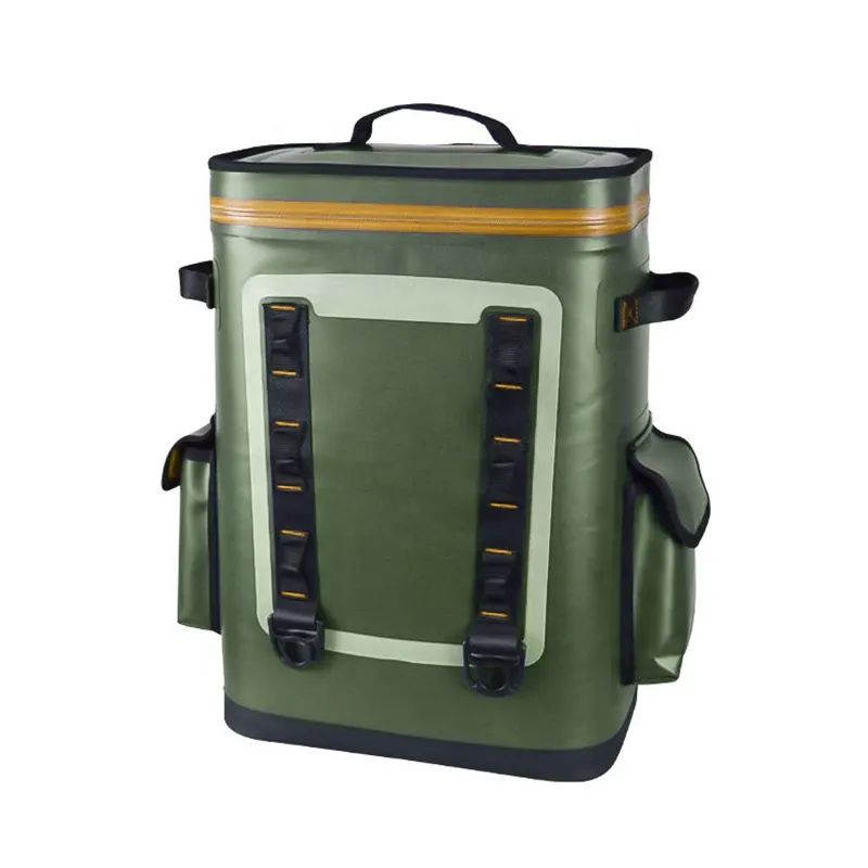 Camping Backpack Cooler for Lunch Portable Waterproof Ice Cooler Backpack Hot Selling Hiking Thermal Insulation Soft Cooler Bag