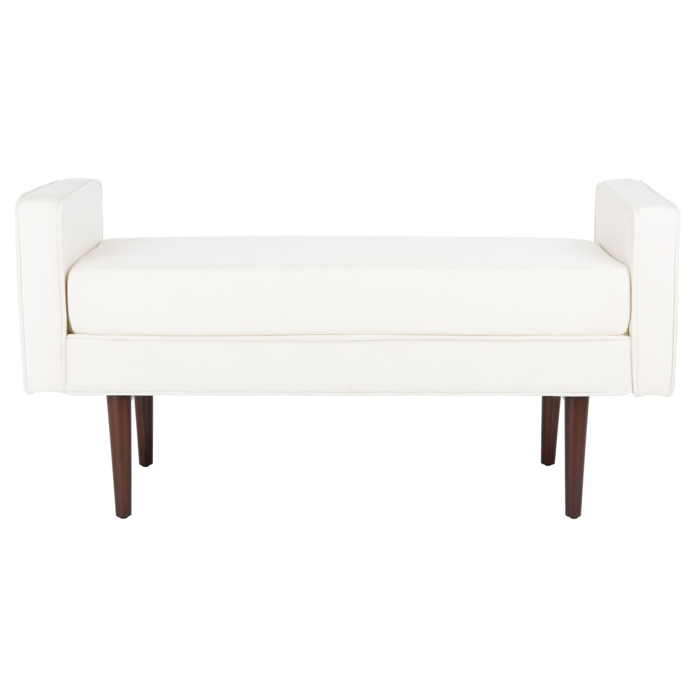 SAFAVIEH Henri Mid century Modern 25 inch Bench   49\
